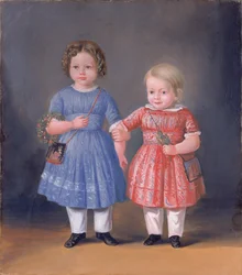 Porträt von Fritz und Walter Fraenkel